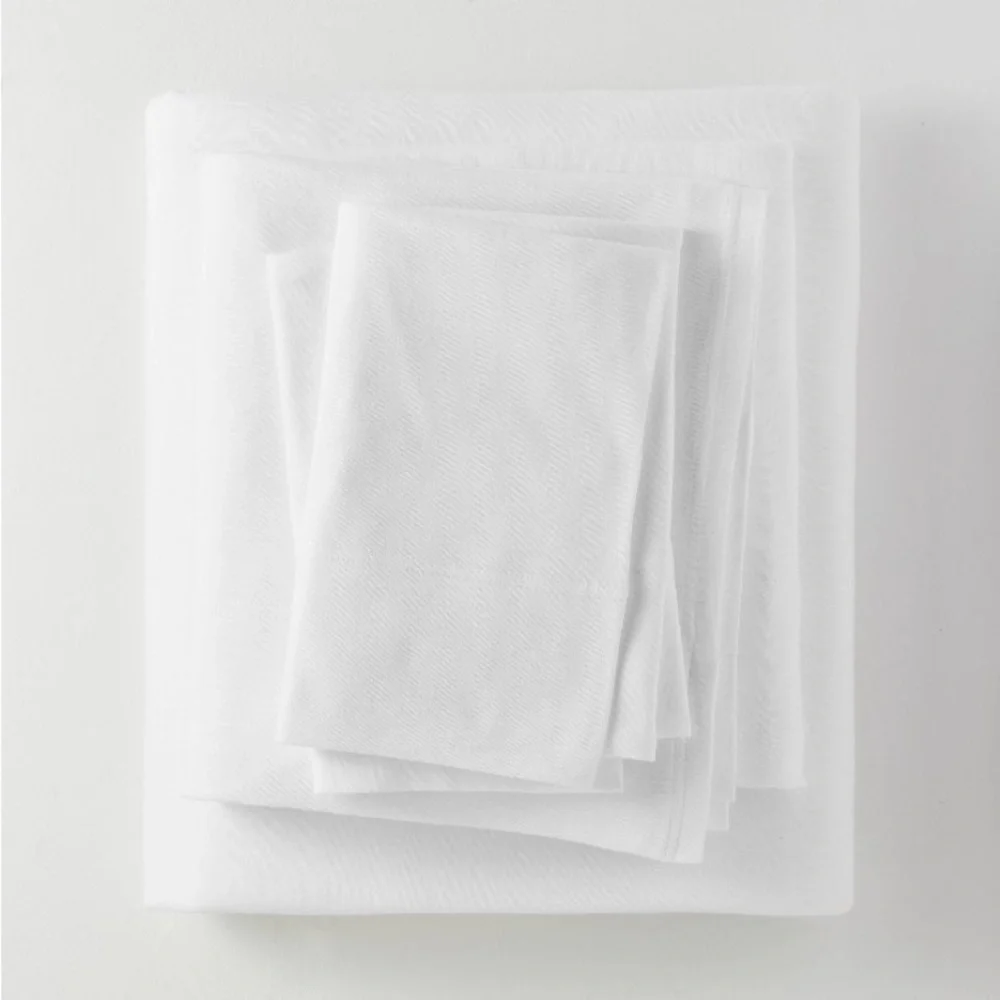 Full Jersey Solid Sheet Set White - Casaluna™